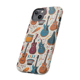 Musical Instruments Design 03 on iPhone Case - Beautiful Design for Music Lovers