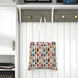 Musical Instruments Design 03 on Shoulder Tote Bag - Lovely Design For Music Lovers
