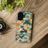 Tropical Piano iPhone Case - Floral Design for Music Lovers