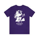 Beethoven 1770-2020 Image on Unisex Jersey Short Sleeve Tee