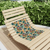 Tropical Piano Paradise Beach Towel | Summer Ready Poolside Essential