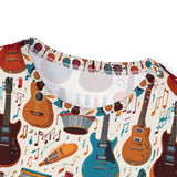 Musical Instruments Design 03 Print on Men's Sports Jersey - Beach Vibes Apparel