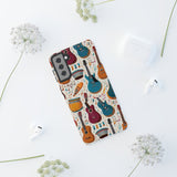 Musical Instruments Design 03 on Samsung Galaxy Phone Case - Beautiful Design for Music Lovers