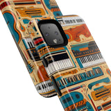 Musical Instruments Design 02 on Google Pixel Phone Case - Beautiful Design For Music Lovers