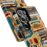 Musical Instruments Design 02 on Samsung Galaxy Phone Case - Beautiful Design for Music Lovers