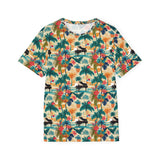 Tropical Piano Print Men's Sports Jersey - Beach Vibes Apparel