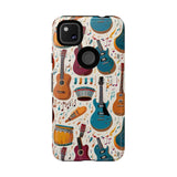 Musical Instruments Design 03 on Google Pixel Phone Case - Beautiful Design for Music Lovers