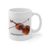 Gifted Violinist Ceramic Mug (EU) 11 oz and 15 oz