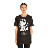 Beethoven 1770-2020 Image on Unisex Jersey Short Sleeve Tee