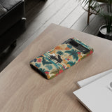 Tropical Piano Google Pixel Phone Case - Floral Design for Music Lovers