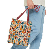 Musical Instrument Design 01 on Piano Tote Bag - Stylish Summer Accessory for Music Lovers