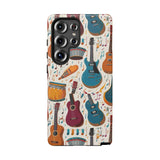 Musical Instruments Design 03 on Samsung Galaxy Phone Case - Beautiful Design for Music Lovers