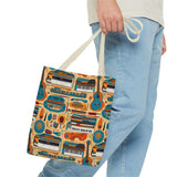 Musical Instrument Design 02 on Piano Tote Bag - Stylish Summer Accessory for Music Lovers