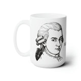 Ode To Mozart Design C on Ceramic Mug 15oz