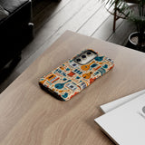 Musical Instruments Design 01 on Samsung Galaxy Phone Case - Floral Design for Music Lovers