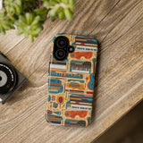 Musical Instruments Design 02 on iPhone Case - Lovely Design for Music Lovers