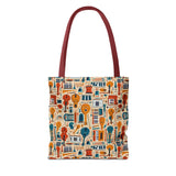 Musical Instrument Design 01 on Piano Tote Bag - Stylish Summer Accessory for Music Lovers