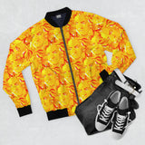 Beethoven Pattern 3 Men's Bomber Jacket (AOP)