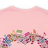 Copy of I Love Music Unisex Jersey Short Sleeve Tee (colour choices)