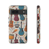 Musical Instruments Design 03 on Google Pixel Phone Case - Beautiful Design for Music Lovers