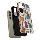 Musical Instruments Design 03 on Samsung Galaxy Phone Case - Beautiful Design for Music Lovers
