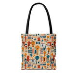 Musical Instrument Design 01 on Piano Tote Bag - Stylish Summer Accessory for Music Lovers
