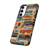 Musical Instruments Design 02 on Samsung Galaxy Phone Case - Beautiful Design for Music Lovers