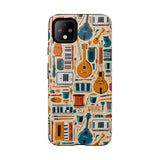 Musical Instruments Design 01 on Google Pixel Phone Case - Floral Design for Music Lovers