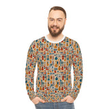Musical Instruments Design 01 on Lightweight Sweatshirt | Music Lover's Gift