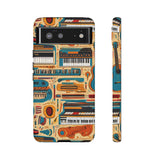 Musical Instruments Design 02 on Google Pixel Phone Case - Beautiful Design For Music Lovers