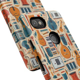 Musical Instruments Design 01 on Google Pixel Phone Case - Floral Design for Music Lovers
