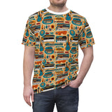 Musical Instruments Design 02 on Unisex Tee for Music Lovers