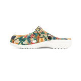 Tropical Piano Floral Clogs for Summer Adventures