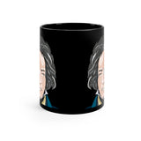 Beethoven Image 7 on Black mug 11oz