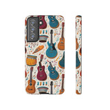 Musical Instruments Design 03 on Samsung Galaxy Phone Case - Beautiful Design for Music Lovers