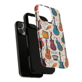 Musical Instruments Design 03 on iPhone Case - Beautiful Design for Music Lovers