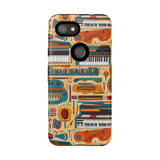 Musical Instruments Design 02 on Google Pixel Phone Case - Beautiful Design For Music Lovers