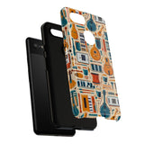 Musical Instruments Design 01 on Google Pixel Phone Case - Floral Design for Music Lovers