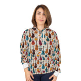 Musical Instruments Design 03 on Unisex Pullover Hoodie - Lovely Design For Music Lovers