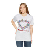 Copy of I Love Music Unisex Jersey Short Sleeve Tee (colour choices)