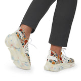 Musical Instruments Design 01 on Men's Mesh Sneakers - Perfect for Summer Adventures