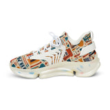 Musical Instruments Design 01 on Men's Mesh Sneakers - Perfect for Summer Adventures