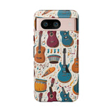 Musical Instruments Design 03 on Google Pixel Phone Case - Beautiful Design for Music Lovers