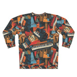 Piano Keys Unisex Sweatshirt (AOP) (7)