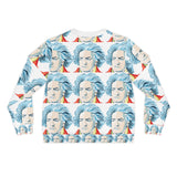 Beethoven Design 01 on Lightweight Sweatshirt | Music Lover's Gift