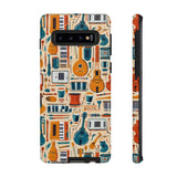 Musical Instruments Design 01 on Samsung Galaxy Phone Case - Floral Design for Music Lovers