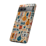 Musical Instruments Design 01 on Google Pixel Phone Case - Floral Design for Music Lovers