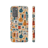 Musical Instruments Design 01 on Samsung Galaxy Phone Case - Floral Design for Music Lovers