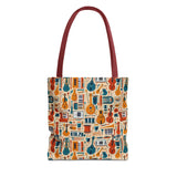 Musical Instrument Design 01 on Piano Tote Bag - Stylish Summer Accessory for Music Lovers