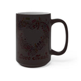 I Love Music Color Changing Mug (choose carefully_